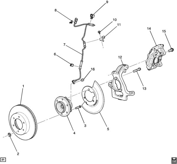 Disc Brake Rotor Hummer